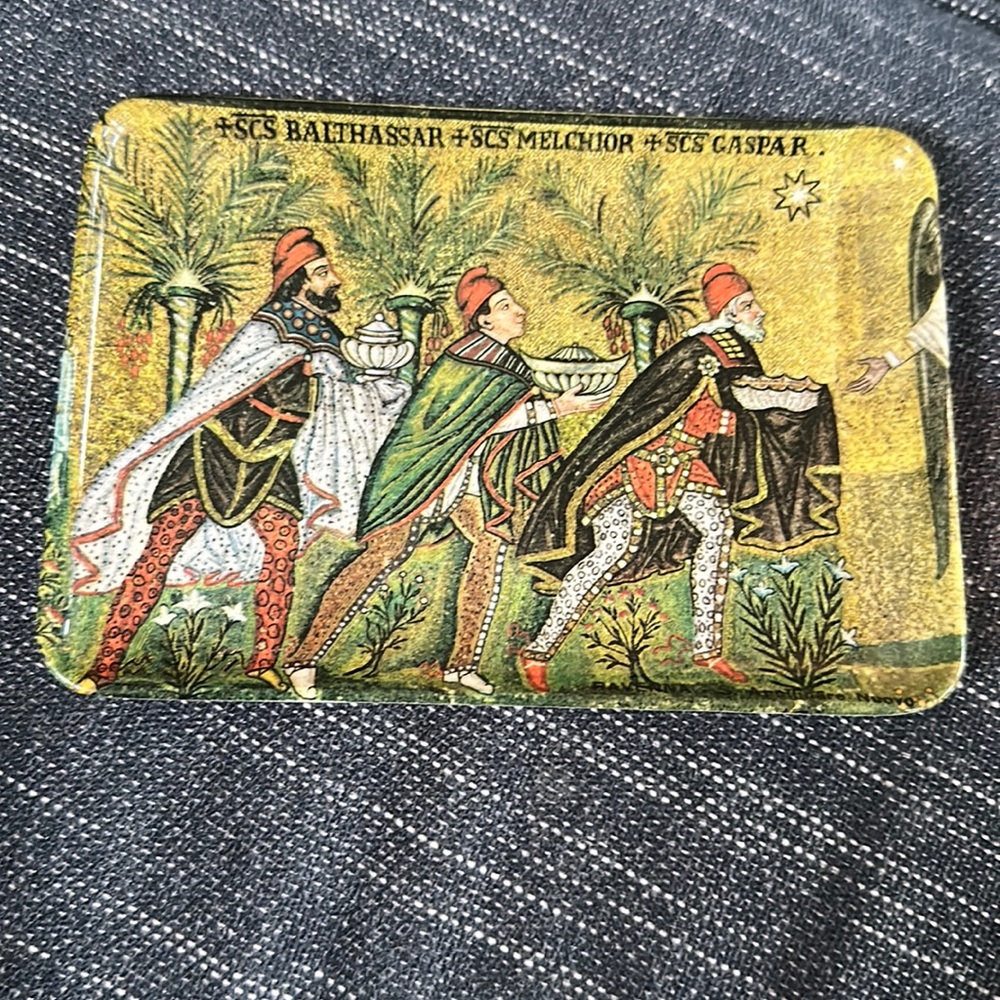 Vintage small melamine tray Italian Italy Balthassar Melchior Caspar Ravenna